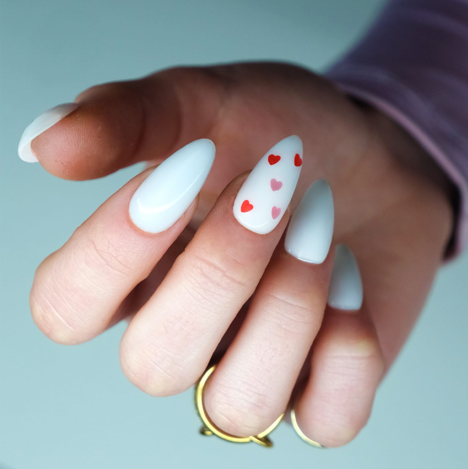 Mandorla lunghe cuore